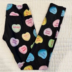 Goldsheep Heart Leggings